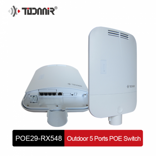 TODAAIR OUTDOOR POE SWITCH 4P POE29-RX548W