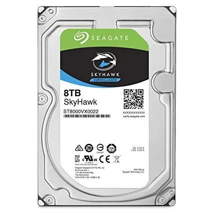 SEAGATE SKYHAWK 8TB  SURVEILLANCE HDD