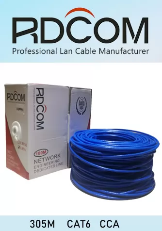 RDCOM CAT6 UTP CABLE CCA 305M