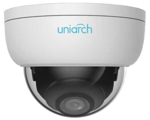 UNIARCH 4MP Vandal-resistant Network IR Fixed Dome Camera