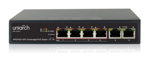 UNIARCH SW-2106-P 6-Port PoE Switch