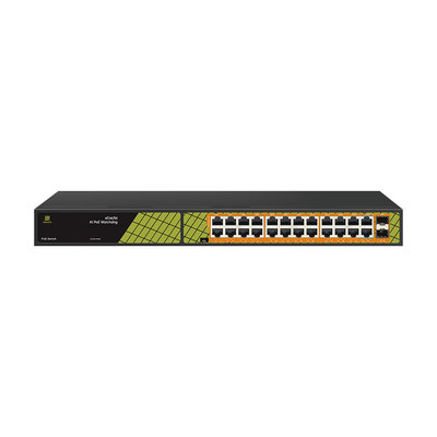 Genata GNT-P1026G6 24GE(PoE)+2SFP  AI Gigabit PoE Switch