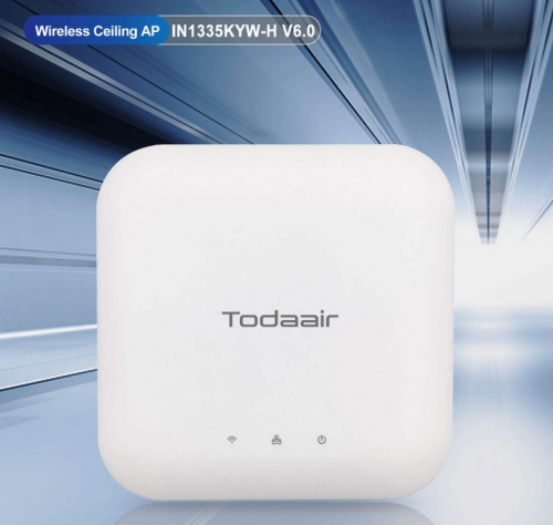 Toddaair IN1335KYW-H V6.0 Dual band 2.4ghz 5.8ghz enterprise WiFi 6 1800Mbps