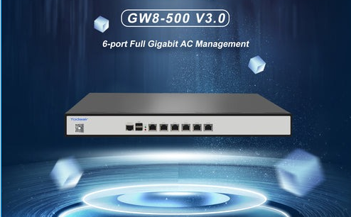 Todaair GW8-500 V3.0 Industrial Gigabit POE Gateway 500users