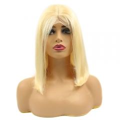 Blonde 613 Straight T-bob Wig