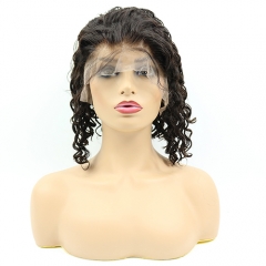 Italian Curly Bob Frontal Lace Wig