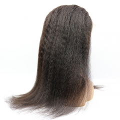 Pre-Made Kinky Straight Frontal Lace Wig