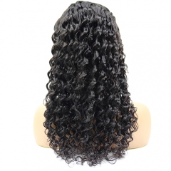 Pre-Made Italian Curly Lace Closure Wig