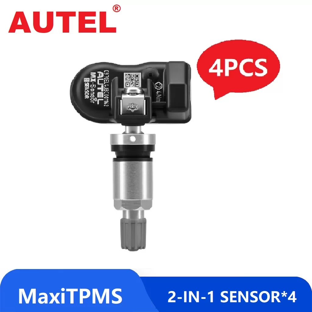 4* Autel MX Sensor 2 in 1 Support 315MHz 433MHz Programmer TPMS Tire Pressure Monitoring System