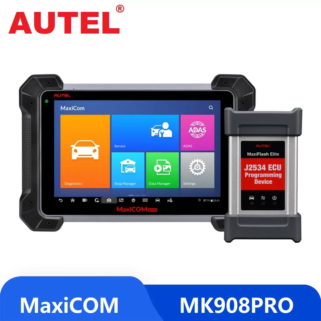 Autel MK908P J2534 ECU Programming tool for car diagnostic with multi-languages