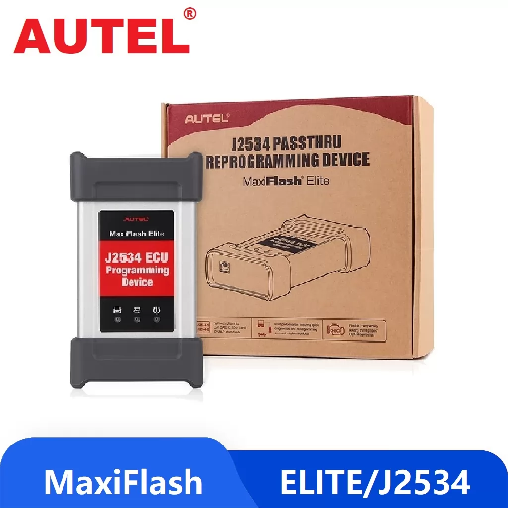Autel MaxiFlash Elite J2534 ECU Programming Interface For Maxisys MS908/MS908P/MS908S Pro/Maxisys Elite/IM608