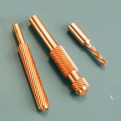 Brass gear shaft