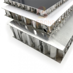 Aluminum honeycomb panel is made of 3 layers