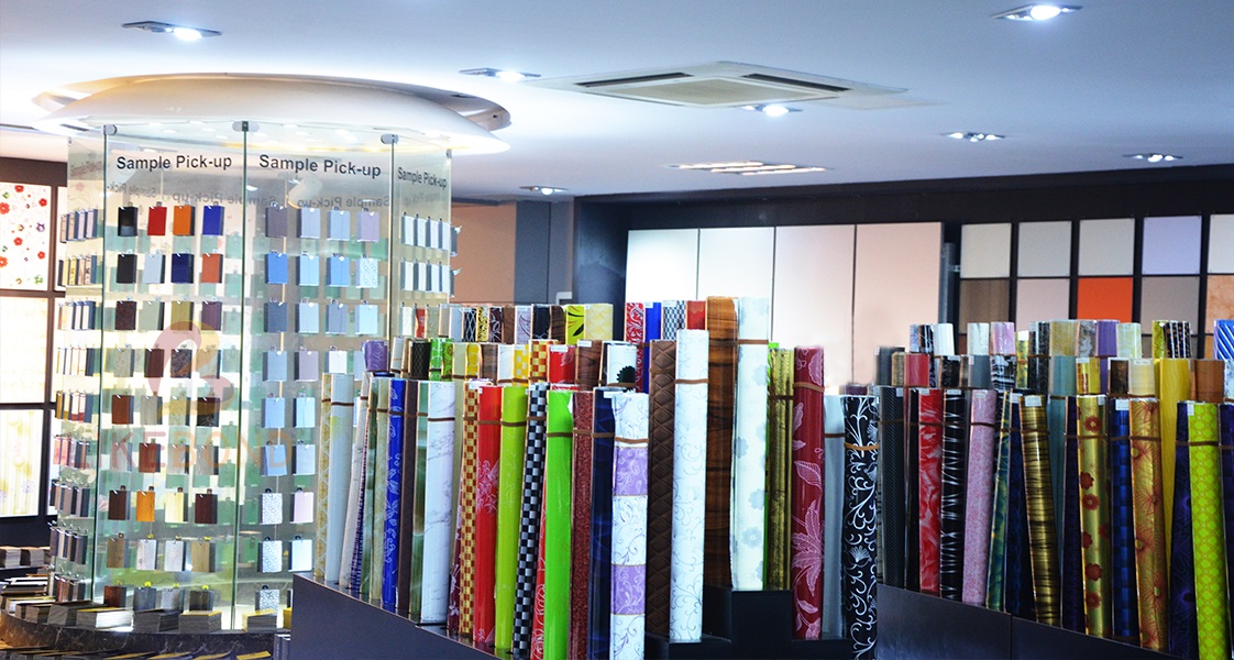 Color Showroom of Aluminum coils