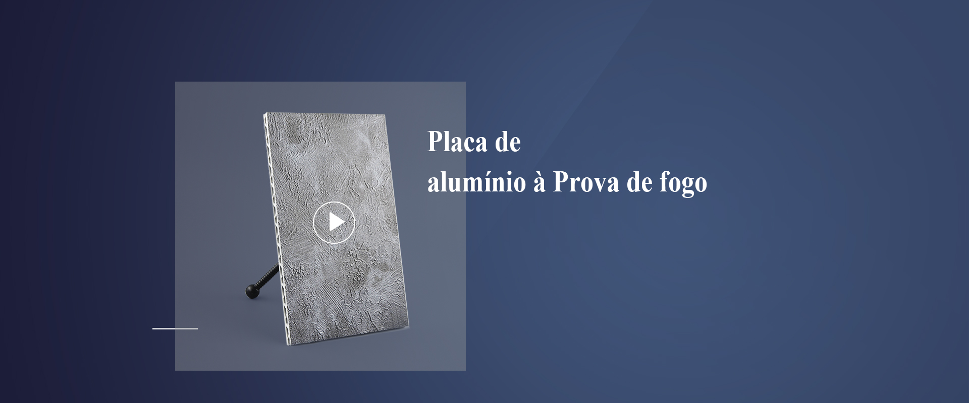 Placa compósita do núcleo de alumínio