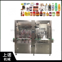 Automatic Paste/Jam Filling and Capping Machine