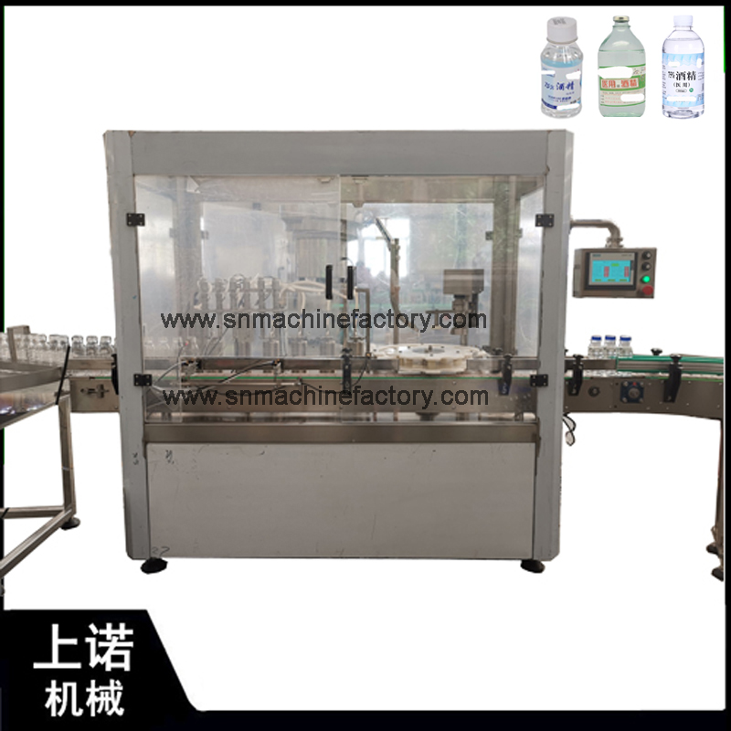 Medicinal alcohol filler machine