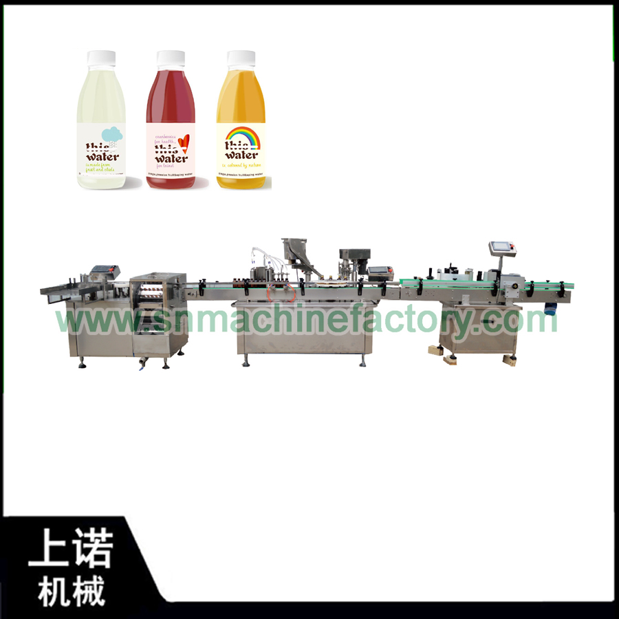 fruit juice filling capping machine