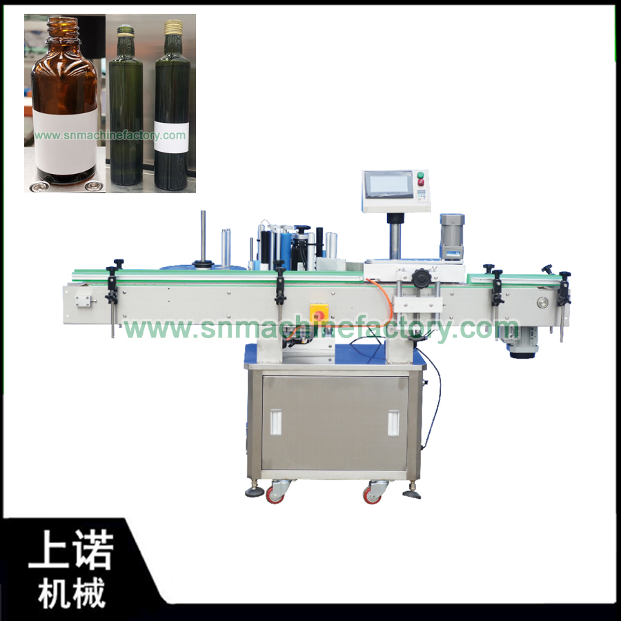 Shandong buy automatic vertical round bottle labeling machine