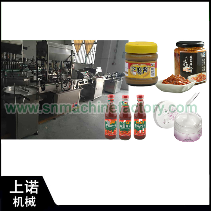 Automatic sauce filling machine details