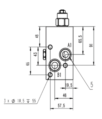 CTPHBD1-WD-120-00 Hydraulic Manifold