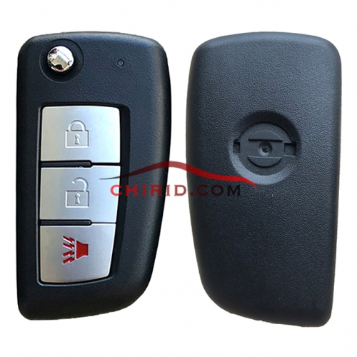 Nissan 2+1 buttons remote key with 4A (HITAG AES) with 433mhz for X-Trail