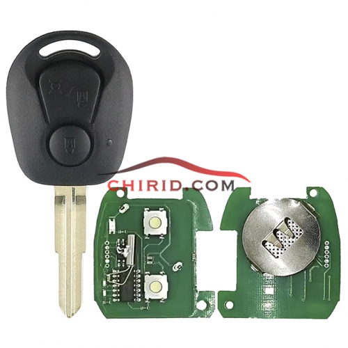 Ssangyong Actyon Kyron Rexton 2 button 315/433.92/447mhz 4D60 chip remote key, please choose frequency
