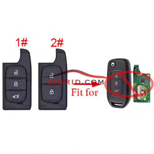 Renault key pad use for Renault-BK29A/B , please choose which buttons do you need