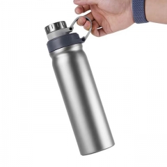 Titanium Water Bottle Outdoor Leak-Proof Kettle for Hiking Climbing Running