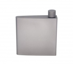 Titanium Hip Flask Camping Wine Pot Outdoor Portable Drink Pocket Flagon Liquor Flask for Backpacking