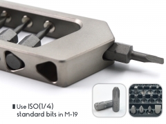 JXT Original Factory Precision Screwdriver Bit Set with 6 Bits Magnetic Driver Kit Professional Repair Tool Kit