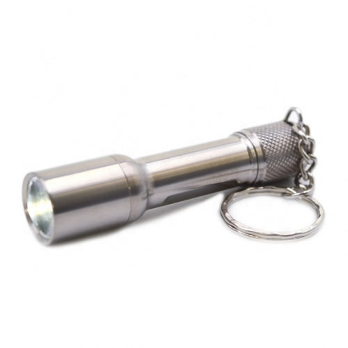 JXT Factory Price Rechargeable Everyday Carry EDC Triple A Battery Highlight LED Titanium Flashlight Keychain for Outdoor