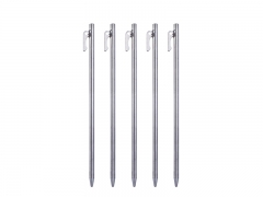 8mm Diameter Tent Nails Outdoor Accessories Titanium Camping Tent Pegs Stakes