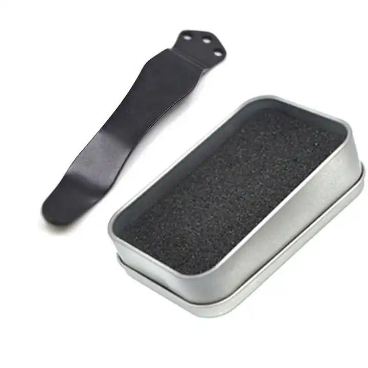 Customized Size Black Metal Titanium Deep Carry Knife Clips Parts belt Pocket Clip