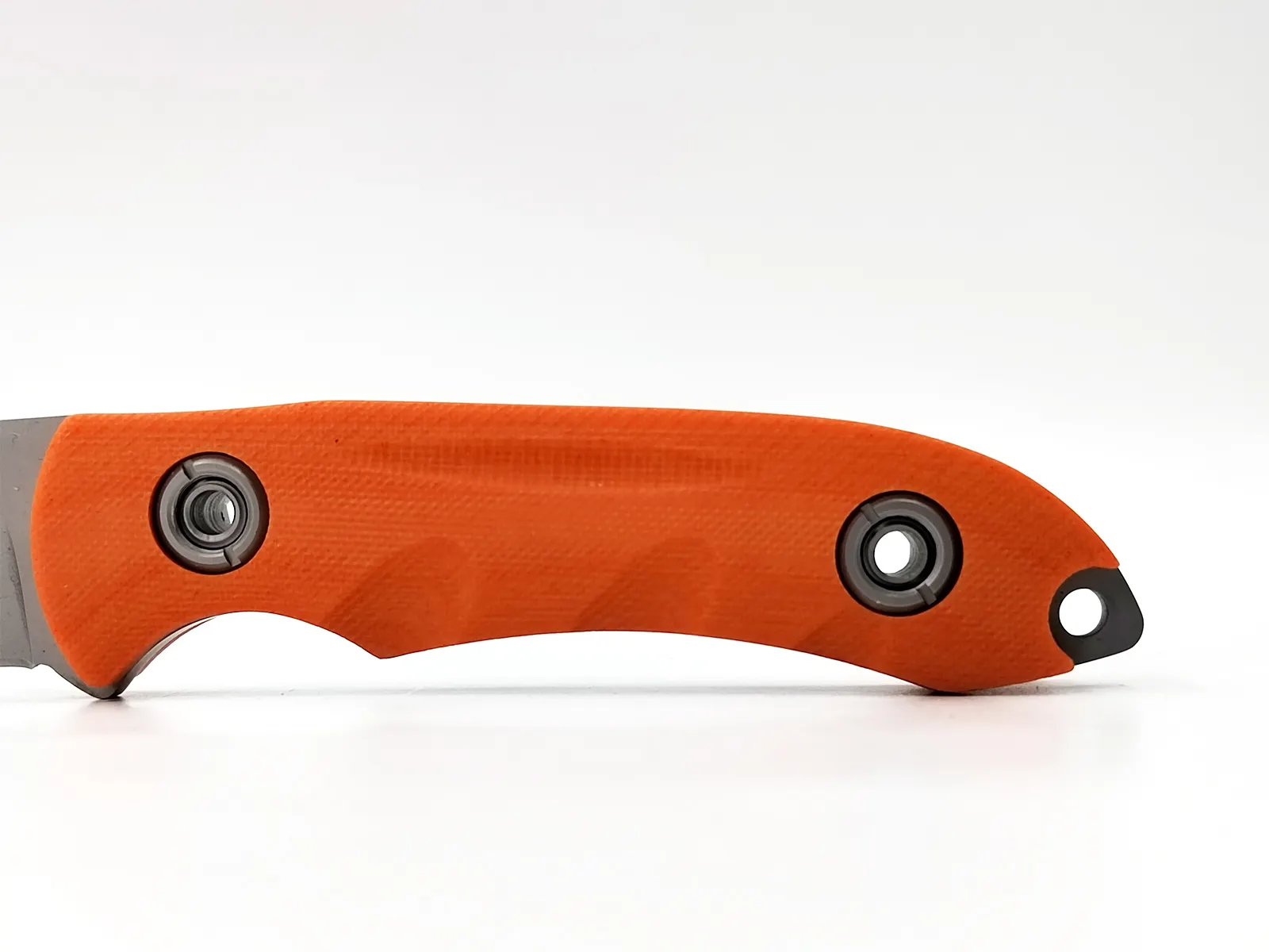 Orange Color Folding G10 Handle Knife Plastic Industrial Paper Box 4mm Camping Knife G10, Support Carbon Fiber Unique Orange JXT