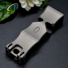 JXT Loudest Double Tube Whistle for Camping Hiking Sports Training Survival Titanium Whistle