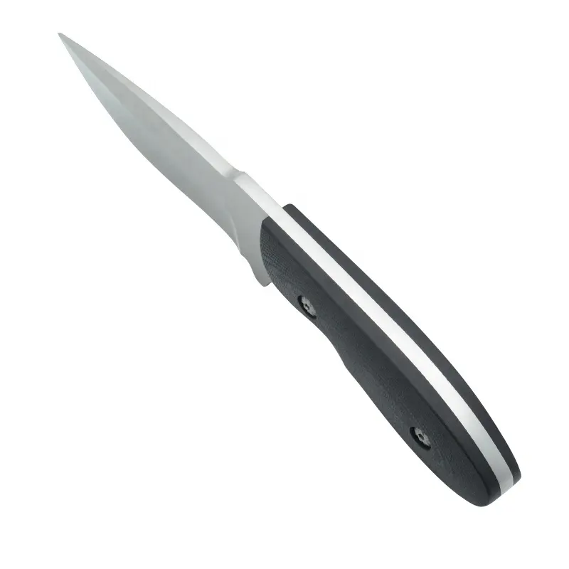 JXT Black G10 Knife Great EDC Folding Knife Pocket Knife with Hard Wearing D2 Blade