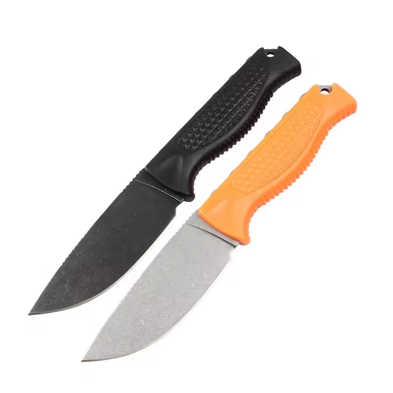 Outdoor Camping Nylon Glass Fibre Handle CPM-S30V Blade Cutter Fixed Blade Straight Knife with Sheath