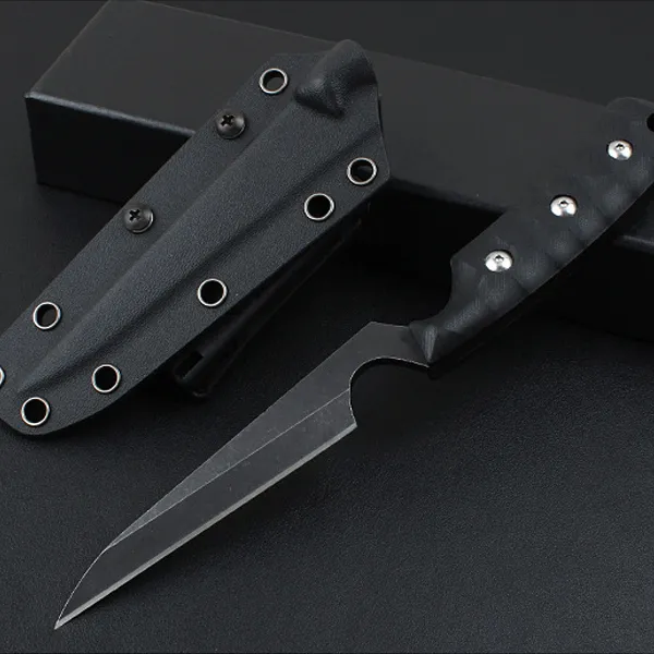 JXT Wholesale Outdoor OEM Hunting Knife G10 Handle Sharp Fixed Blade Camping Fishing Survival Knives