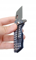 Customized EDC foldTitanium Knife
