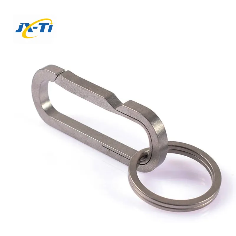 Titanium Carabiner Key Holder Quick Release Heavy Duty Car Key Chain