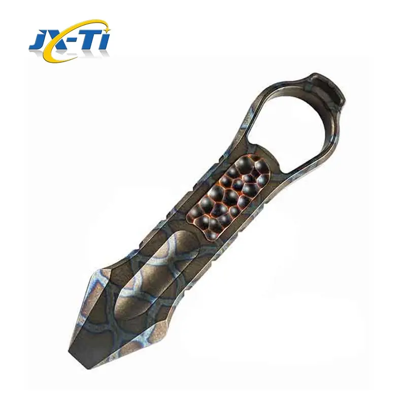 Portable EDC Survival Kit Muti-function Tool High Strength Mini Titanium Pry Bar