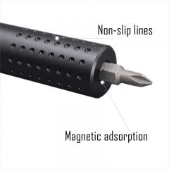 Multi-purpose screwdriver sealed compartment aluminum alloy precision sealed compartment can hold screwdriver