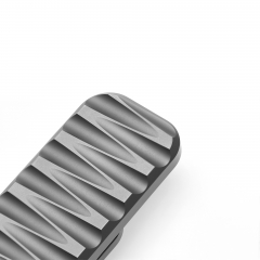 Three-Layer Magnetic Push Card Fidget Slider Metal Haptic Toy for Adults