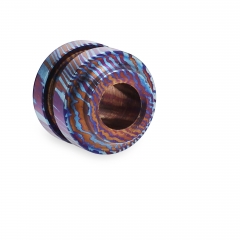 Titanium Damastic Paracord Bead EDC Lanyard Beads With Knives Zipper Pull Jewelry Parachute Cord Beads for Knuckles Bracelet