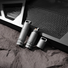 Premium EDC Titanium Lighter All-Weather Windproof for Camping & Hiking Ultimate Outdoor Tool