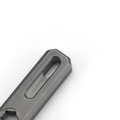 Titanium Multi-Tool Pry Bar With Box Opener Portable With Timascus Inserts Customized for Outdoor