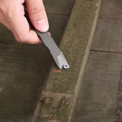 Titanium Multi-Tool Pry Bar With Box Opener Portable With Timascus Inserts Customized for Outdoor