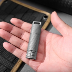 High Quality EDC Titanium Lighter Windproof and Master Lighter for Camping & Hiking