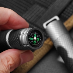 High Quality EDC Titanium Lighter Windproof and Master Lighter for Camping & Hiking